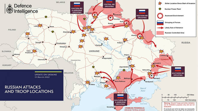 The latest on Russia's invasion in Ukraine