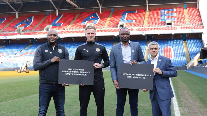 Patrick Vieira and Byron Webster have backed the mayor's campaign.