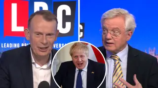 David Davis has said Boris Johnson is best western war time leader