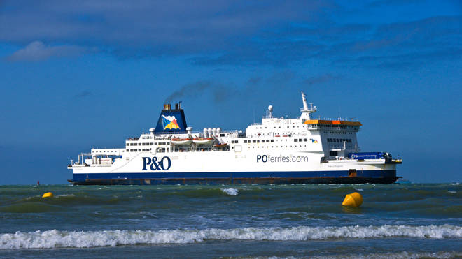 P&O ferries has suspended sailings.