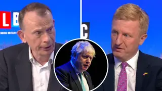 Conservative co-chairman Oliver Dowden has told LBC Boris Johnson is "confident" he did not break the law over alleged lockdown-breaching parties in Downing Street.