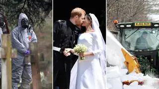 The poisoning of Sergei Skripal and his daughter, wedding of Prince Harry and Meghan Markle, and the Beast from the East all made the news