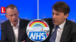 John Glen says funding for the NHS is "secure".