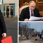 Boris Johnson says Putin has already crossed red lines in attacking civilians