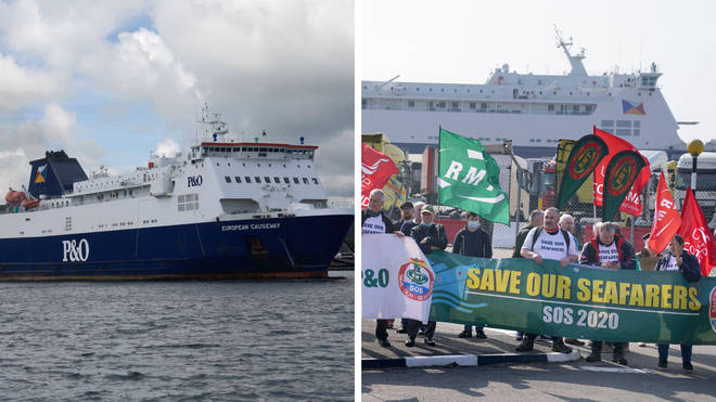 The European Causeway has been detained days after safety concerns were raised as a result of P&O sacking all their staff and replacing them with agency workers
