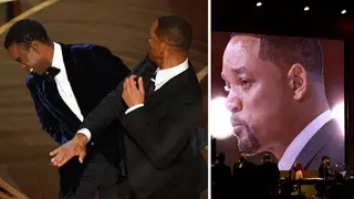 Will Smith tearfully apologised after smacking Chris Rock on stage at the Oscars