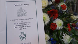 The full order of service for today's memorial for Prince Philip