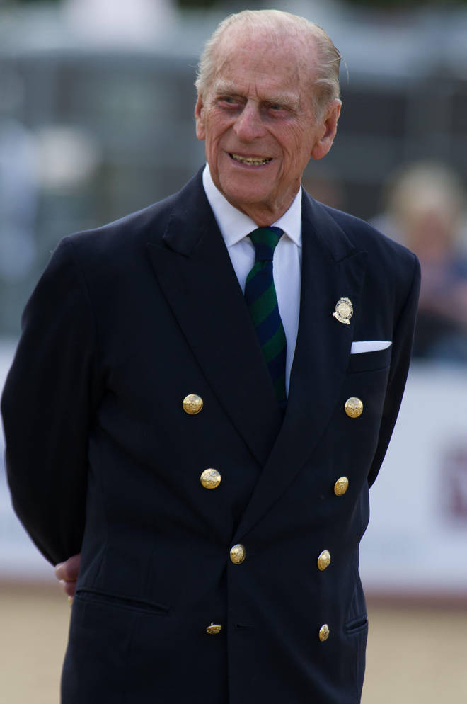 Prince Philip, the Duke of Edinburgh enjoying Royal Windsor Horse Show in 2014.