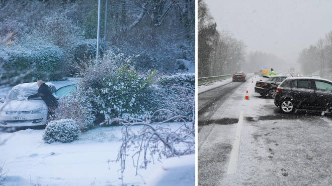 Temperatures are set to plummet as low as -7C