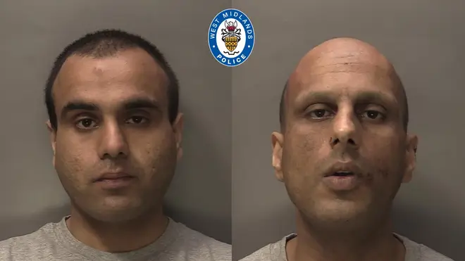 Parminder Hunjan (R) and Maninder Hunjan (L) have been found guilty on wounding with intent.