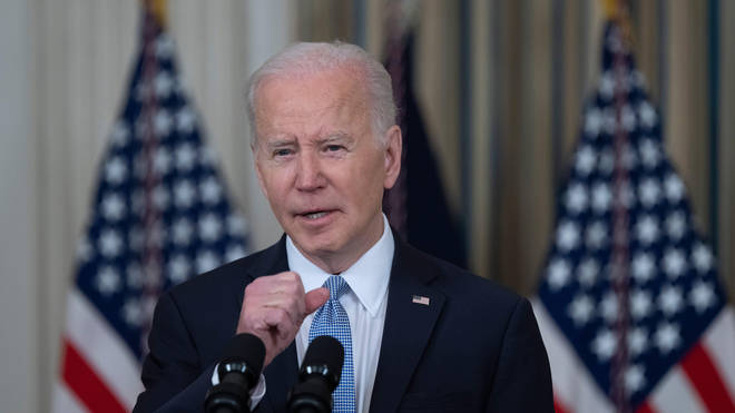 Biden said "America once again mourns for another community devastated by gun violence". 