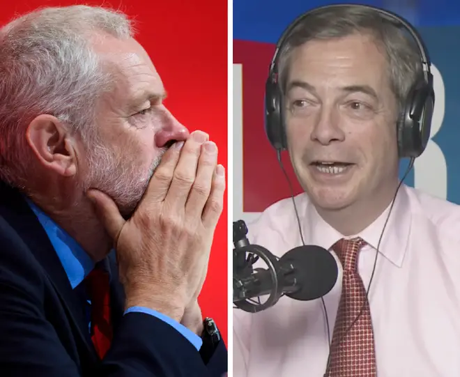 Jeremy Corbyn Nigel Farage