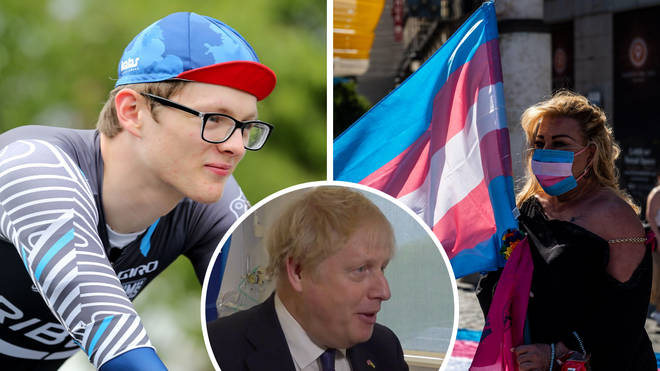 Boris Johnson has said trans women should not be allowed to compete in women's sport