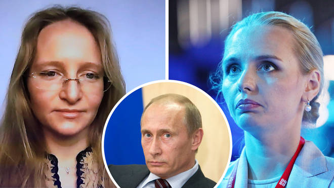 Putin's daughters, Katerina Tikhonova and Mariya Putina, have been sanctioned