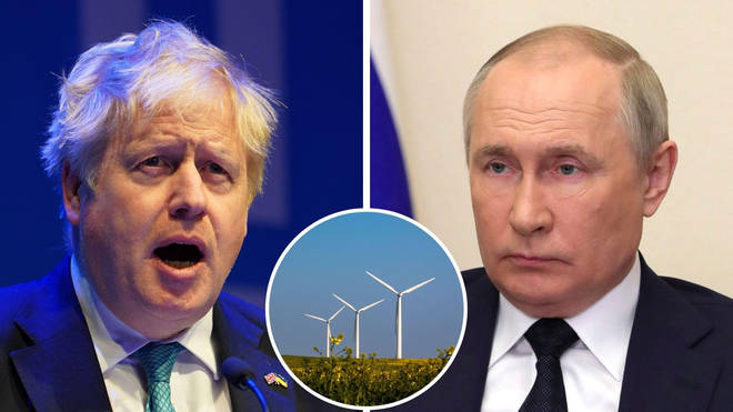 Boris Johnson says the Government's energy strategy is about "tackling some of the mistakes of the past"