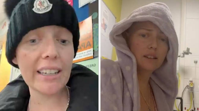A 34-year-old mother who is battling terminal bowel cancer has revealed she was 'called into hospital to be scolded by NHS doctors'