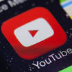 YouTube app icon on mobile phone