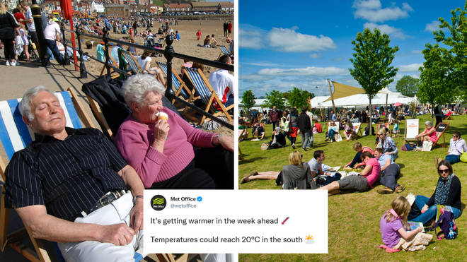 Brits look set to bask in the sunshine this Easter Bank Holiday with highs of 20C forecast