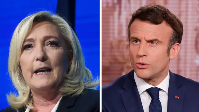 Emmanuel Macron will face far-right candidate Marine Le Pen in the presidential election
