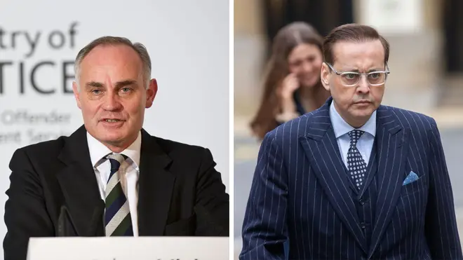 Conservative MP Crispin Blunt (left) has resigned as Chair of the LGBT APPG following a backlash over his statement defending  fellow Tory Imran Ahmad Khan (right) after he was convicted of sexually assaulting a teenage boy. 