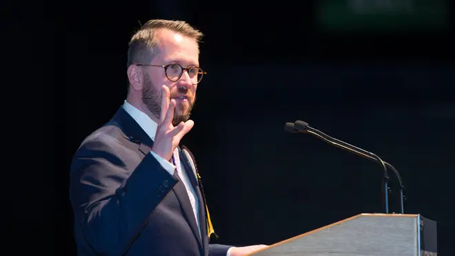 Stewart McDonald, MP for Glasgow South, (pictured) said he has resigned as vice-chair of The All-Party Parliamentary Group on Global LGBT+ Rights following Mr Blunt's statement.