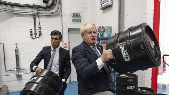 Downing Street confirmed today Mr Johnson's fine was for breaking lockdown rules for his birthday party on 19 June 2020.  Mrs Johnson, who organised the event, and Mr Sunak both attended the party.