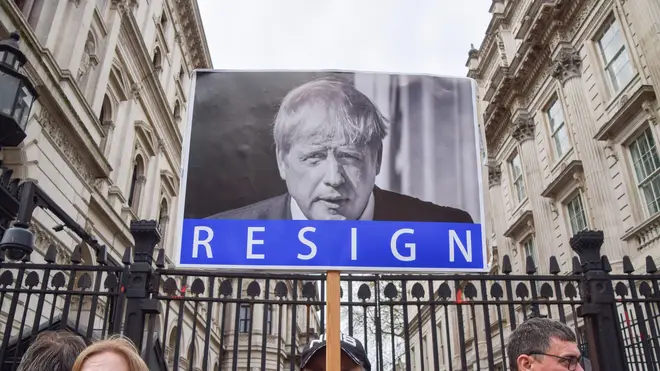 Boris Johnson is under pressure to step down