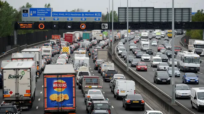 Motorists are braced for the busiest Bank Holiday getaway in eight years