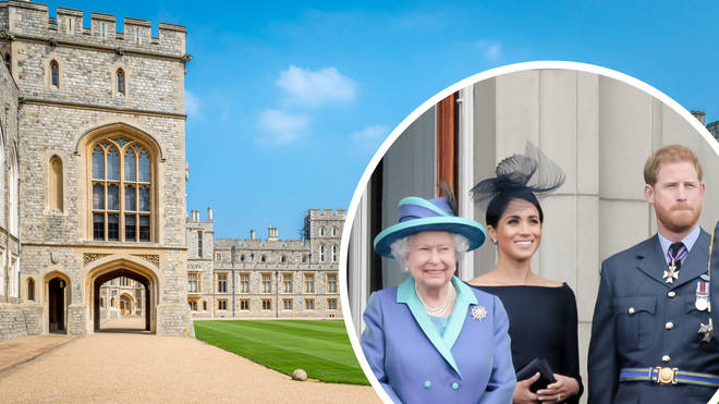 The Duke and Duchess of Sussex flew to the UK yesterday to visit the Queen