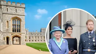 The Duke and Duchess of Sussex flew to the UK yesterday to visit the Queen