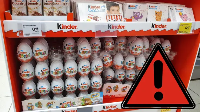 A health warning has been issued to parents over Kinder chocolate eggs ahead of Easter weekend