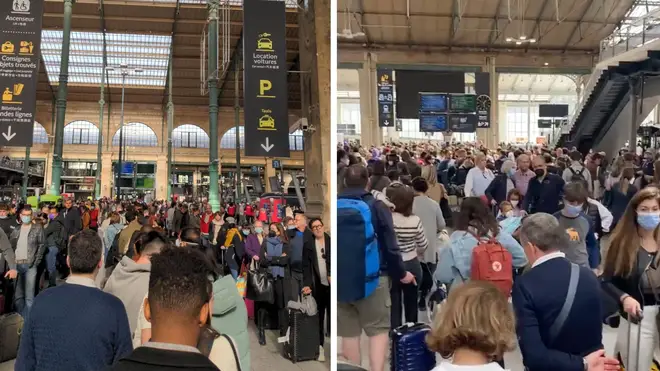 Holidaymakers are facing chaos as they try to return from their getaways