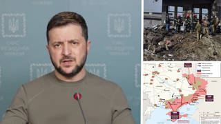Volodymyr Zelenskyy has confirmed that Russia has refocused on the Donbas region of Ukraine.