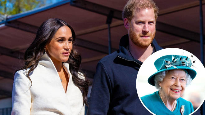 Harry and Meghan paid a visit to the Queen last week
