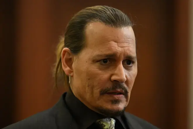 Mr Depp spoke during a US trial