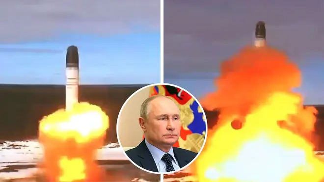 Russia has launched a Satan 2 missile