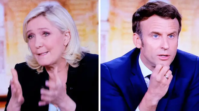 Macron and Le Pen clashed in a TV debate watched by millions