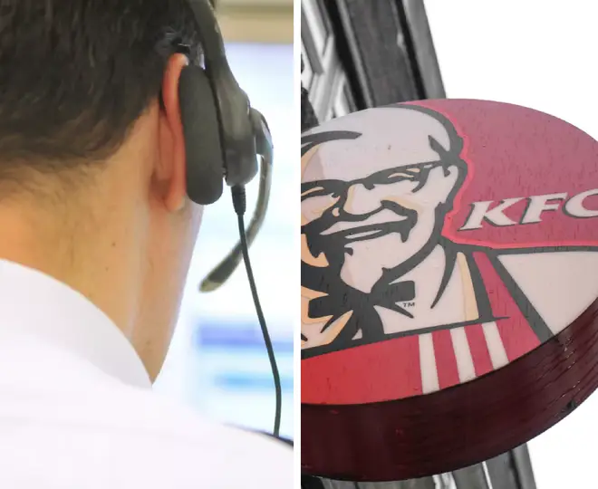 One time-waster phoned 999 because "KFC had run out of chicken"