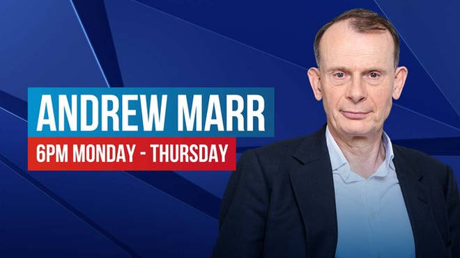 Andrew Marr's show is on Monday-Thursday from 6pm