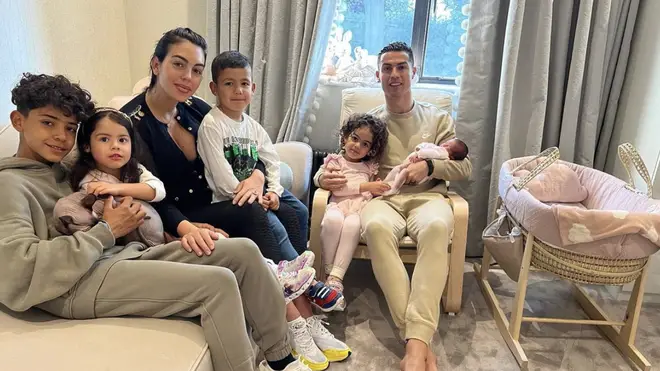 Ronaldo shared the photo on Thursday