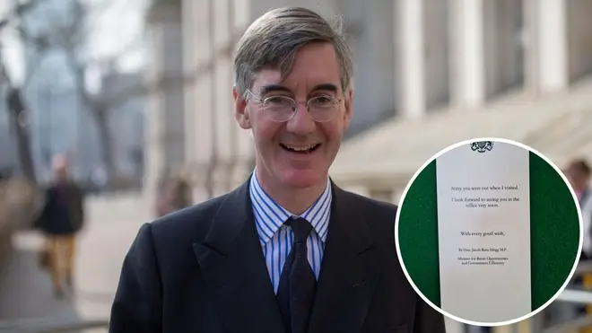 Jacob Rees-Mogg was accused of damaging the reputation of the civil service