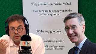 Rees Mogg's WFM note could be 'illegal harassment' of disabled staff, says Daniel Barnett