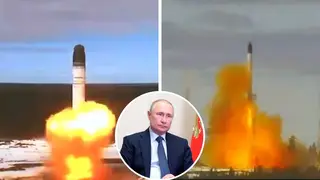 Putin has hailed the test of the Satan 2 missile