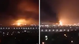 Two explosions are thought to have taken place in a Russian city.