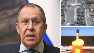 Russian Foreign Minister Sergei Lavrov has warned of a "real danger" of World War Three.