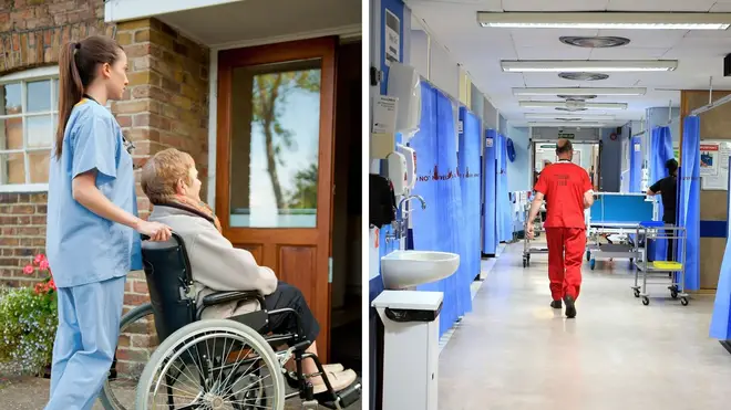 Thousands of elderly and disabled care home residents died after being infected with Covid