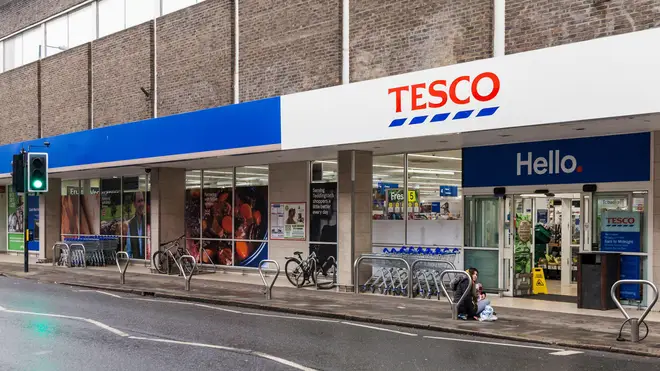 Tesco store front