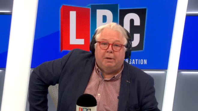 Nick Ferrari was speaking during his daily breakfast show on LBC
