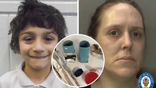 Drug addict Laura Heath, 40, has been jailed for the gross negligence manslaughter of her son Hakeem Hussain, 7.