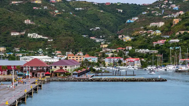 The British Virgin Islands' Premier has been arrested